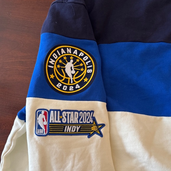 Pro Stanard 100% Cotton NBA All-Star 2024 Patch Memphis Grizzlies Hoodie - Picture 14 of 14